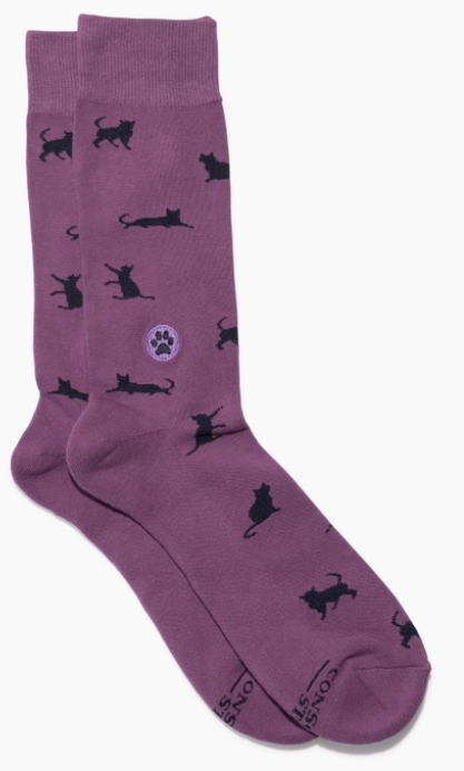 Conscious Step - Socks That Save Cats