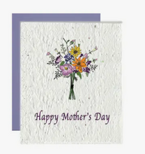 Load image into Gallery viewer, Happy Mother&#39;s Day - Plantable Greeting Card
