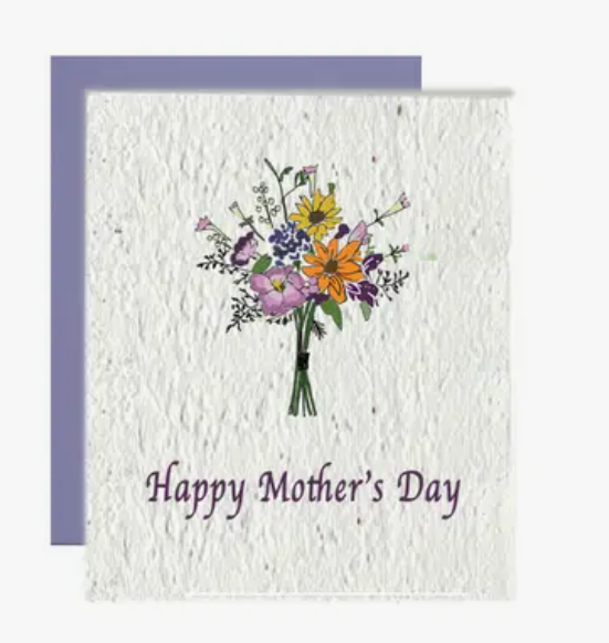 Happy Mother's Day - Plantable Greeting Card