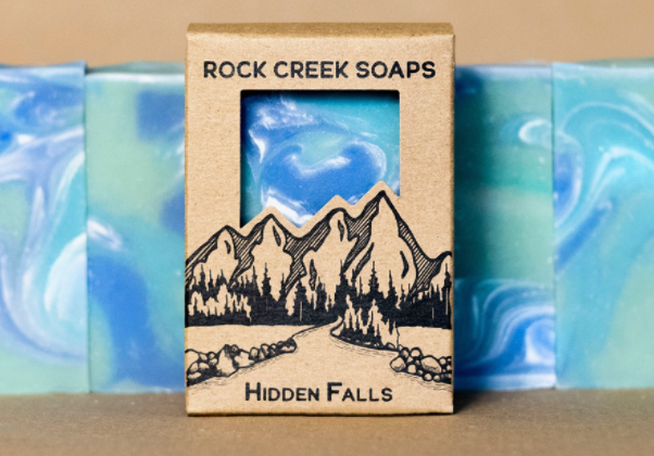 Rock Creek Soaps - Hidden Falls - Vegan Bar Soap