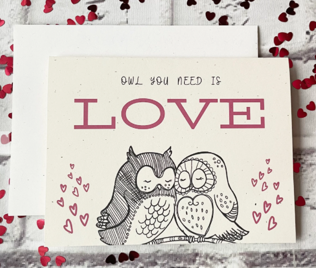 Owl You Need is Love - Anniversary Card
