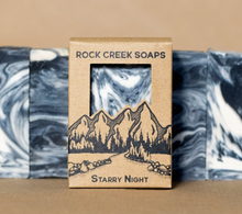 Load image into Gallery viewer, Rock Creek Soaps - Starry Night - Vegan Bar Soap
