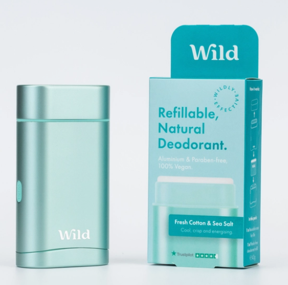 Wild Refillable Deodorant Case with Refill