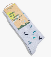 Load image into Gallery viewer, Conscious Step - Socks that Protect Dolphins
