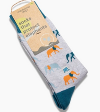 Load image into Gallery viewer, Conscious Step - Socks That Save Elephants
