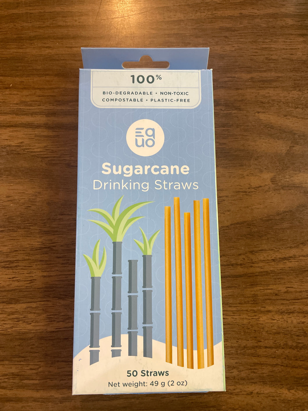 Equo Sugarcane Drinking Straws