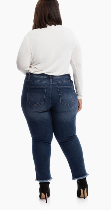 1822 Denim - 28&quot; Repreve Fabric Girlfriend Ankle in Talia (2-20W)